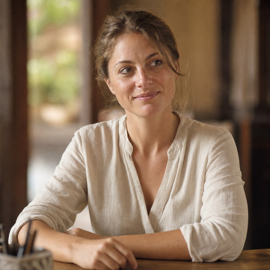Justine Paris, rédactrice en chef de Chennai Voyage