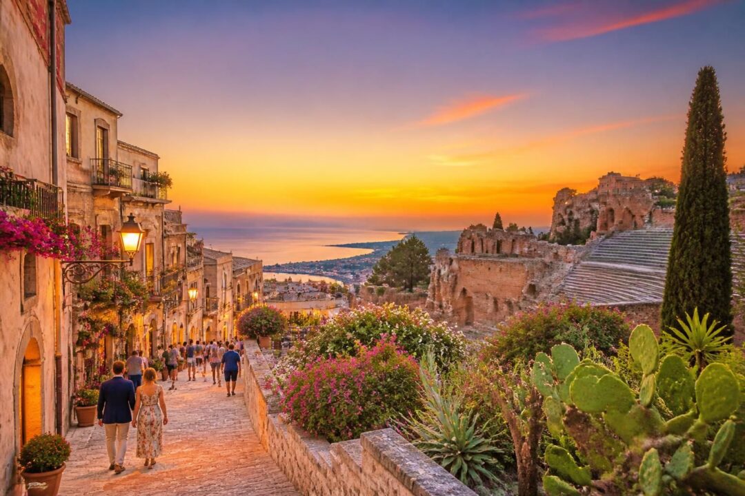 découvrez taormina, joyau de sicile, grâce à notre guide complet pour explorer ses merveilles historiques, ses plages et sa culture vibrante.